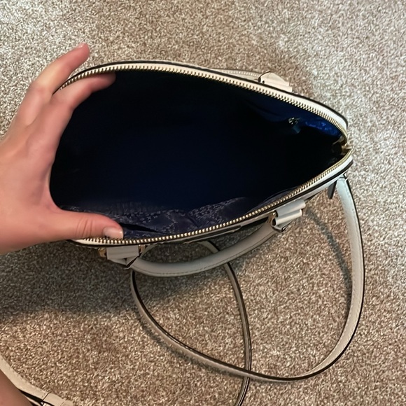Navy and white Kate Spade purse - Picture 3 of 6